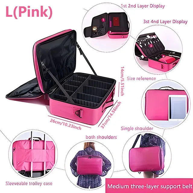 Waterproof Makeup Toolbox
