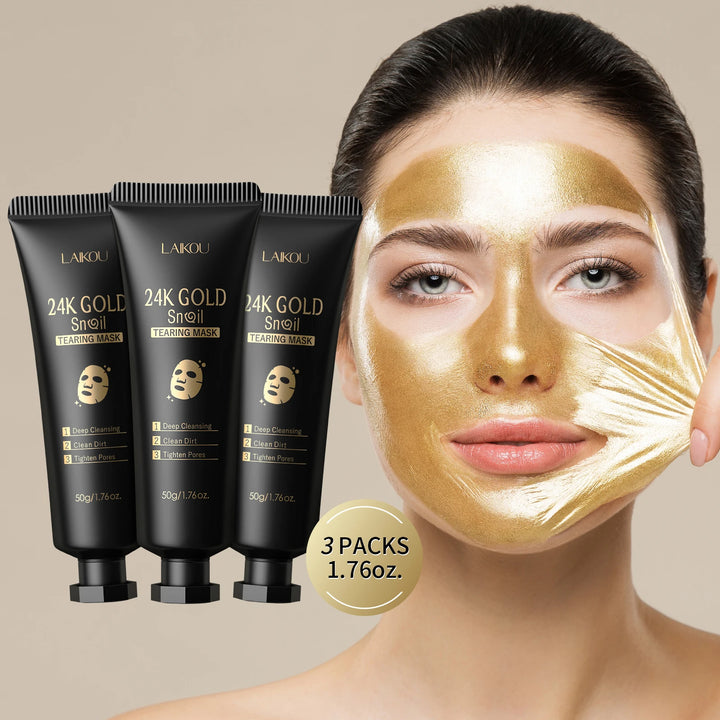 24K Gold Snail Peel-Off Mask