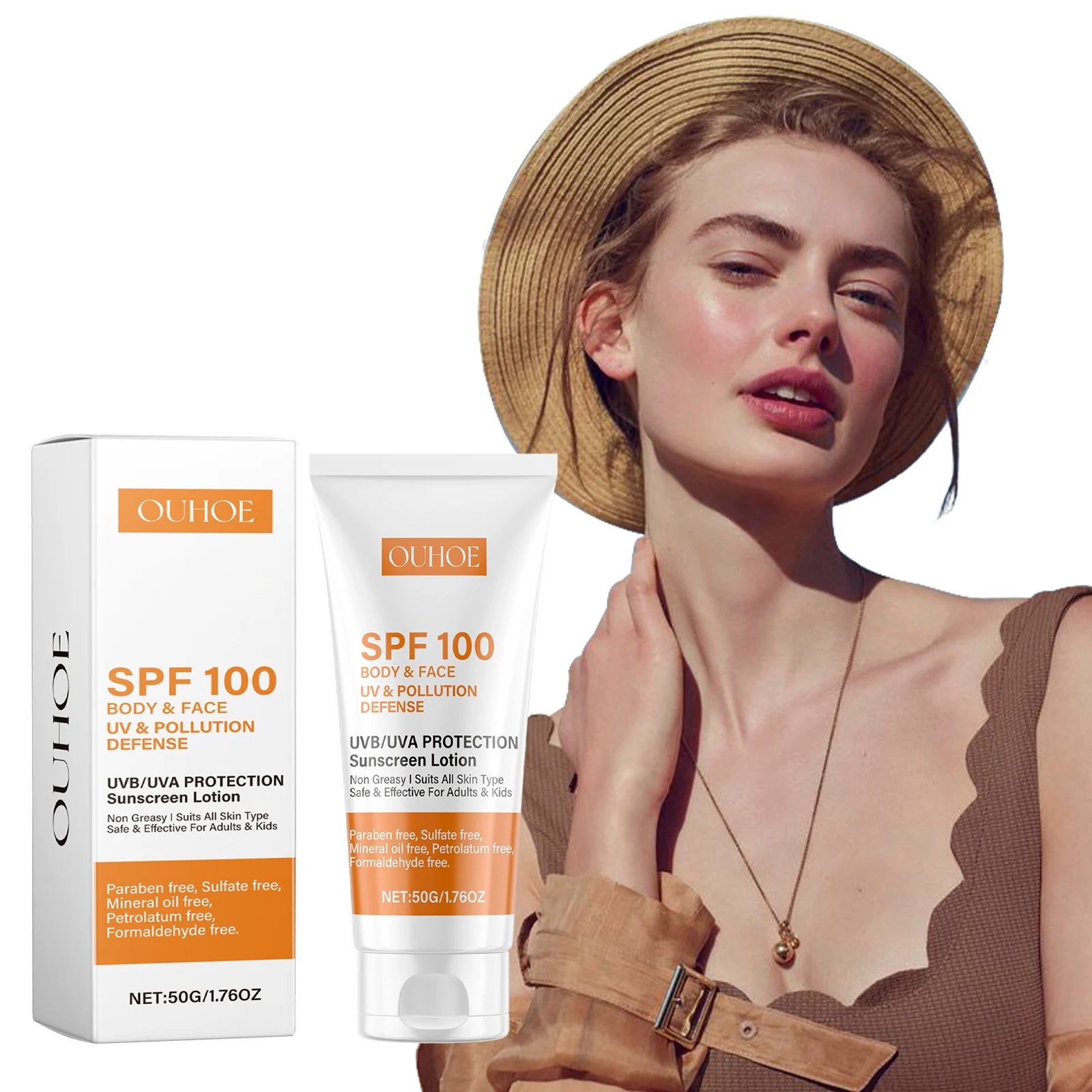 SPF 100+ Face & Body Sunscreen