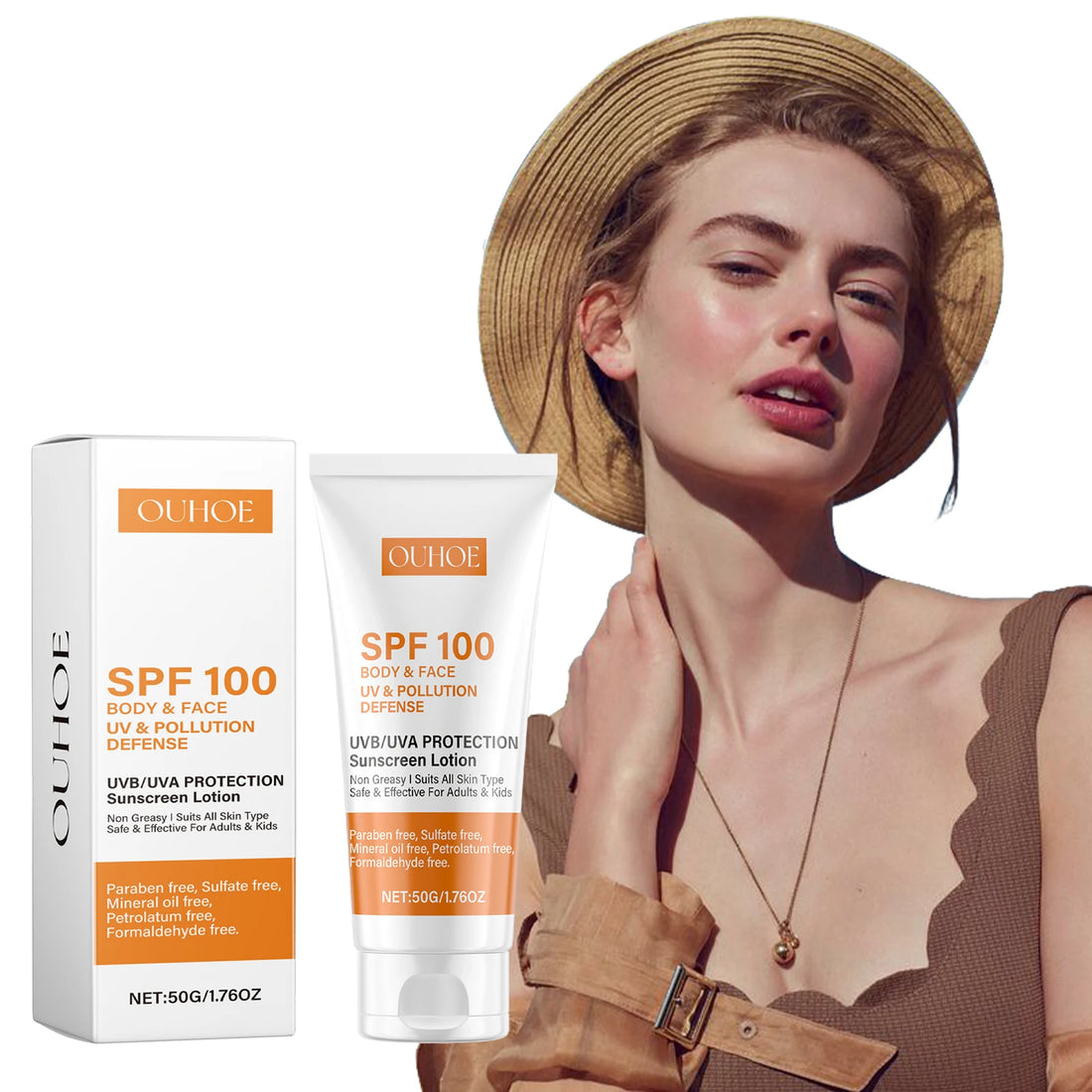 SPF 100+ Face & Body Sunscreen