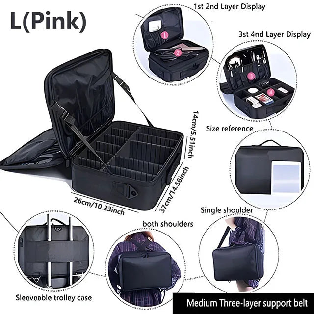 Waterproof Makeup Toolbox