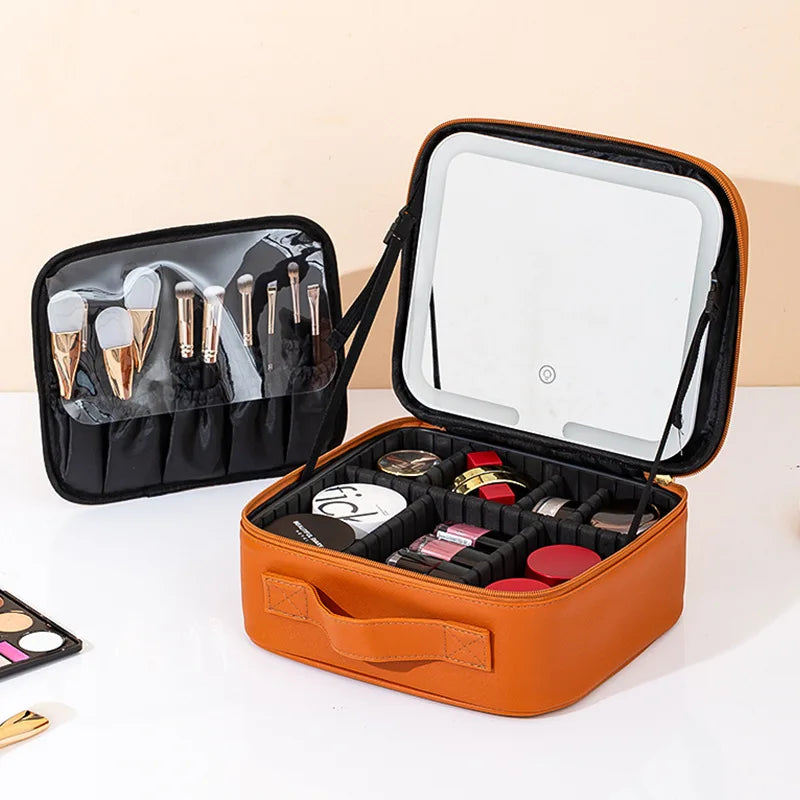 LED Travel Cosmetic Case