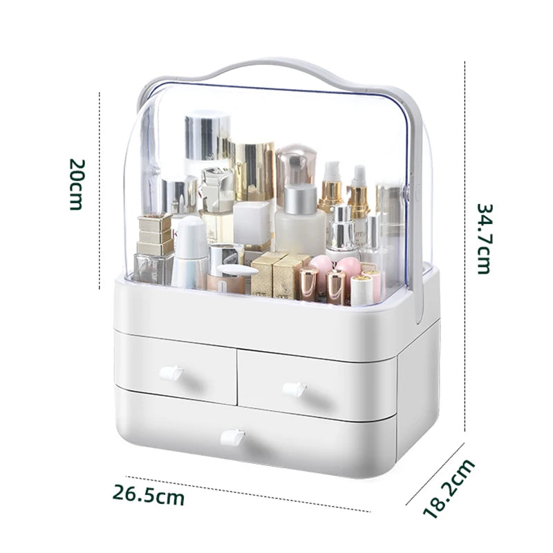 Dust-Proof Makeup Organizer