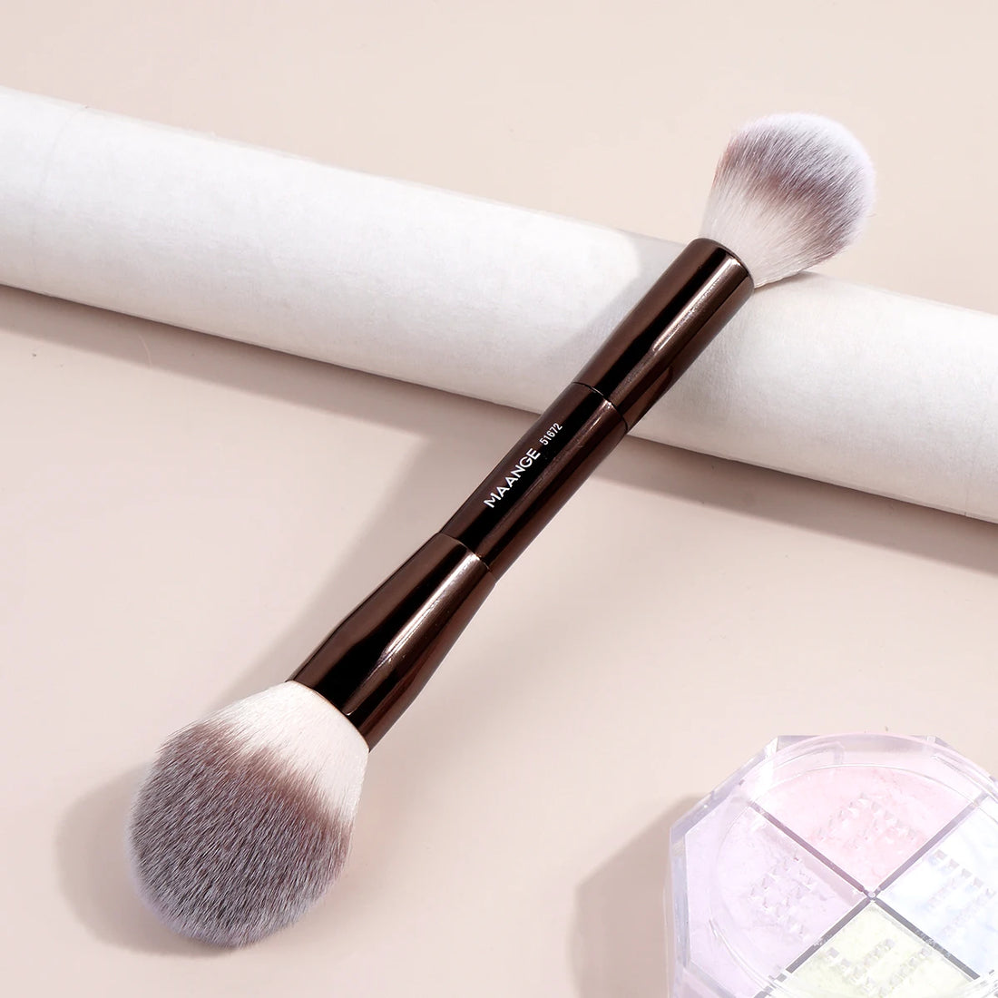 Dual-Ended Foundation Brush