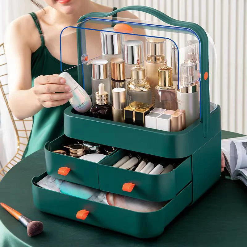 Dust-Proof Makeup Organizer