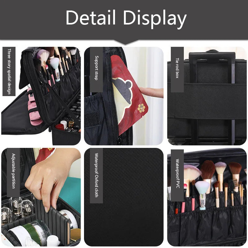 Waterproof Makeup Toolbox