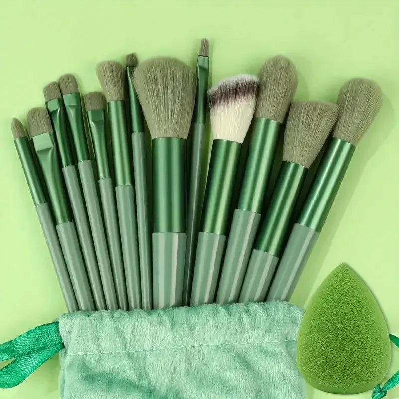 Fluffy Cosmetic Brush Set