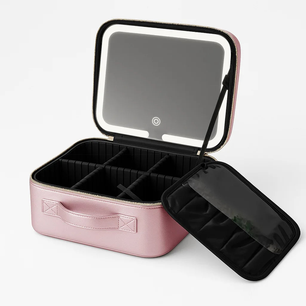 LED Travel Cosmetic Case