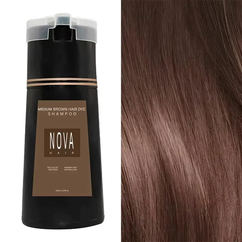 3-in-1 Hair Dyeing Shampoo