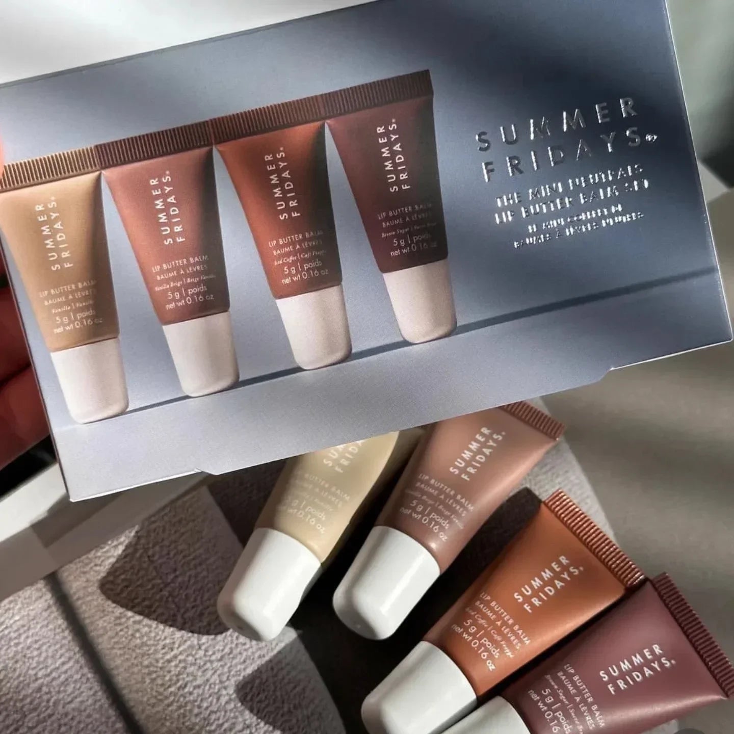 Transparent Lipstick Balm Set