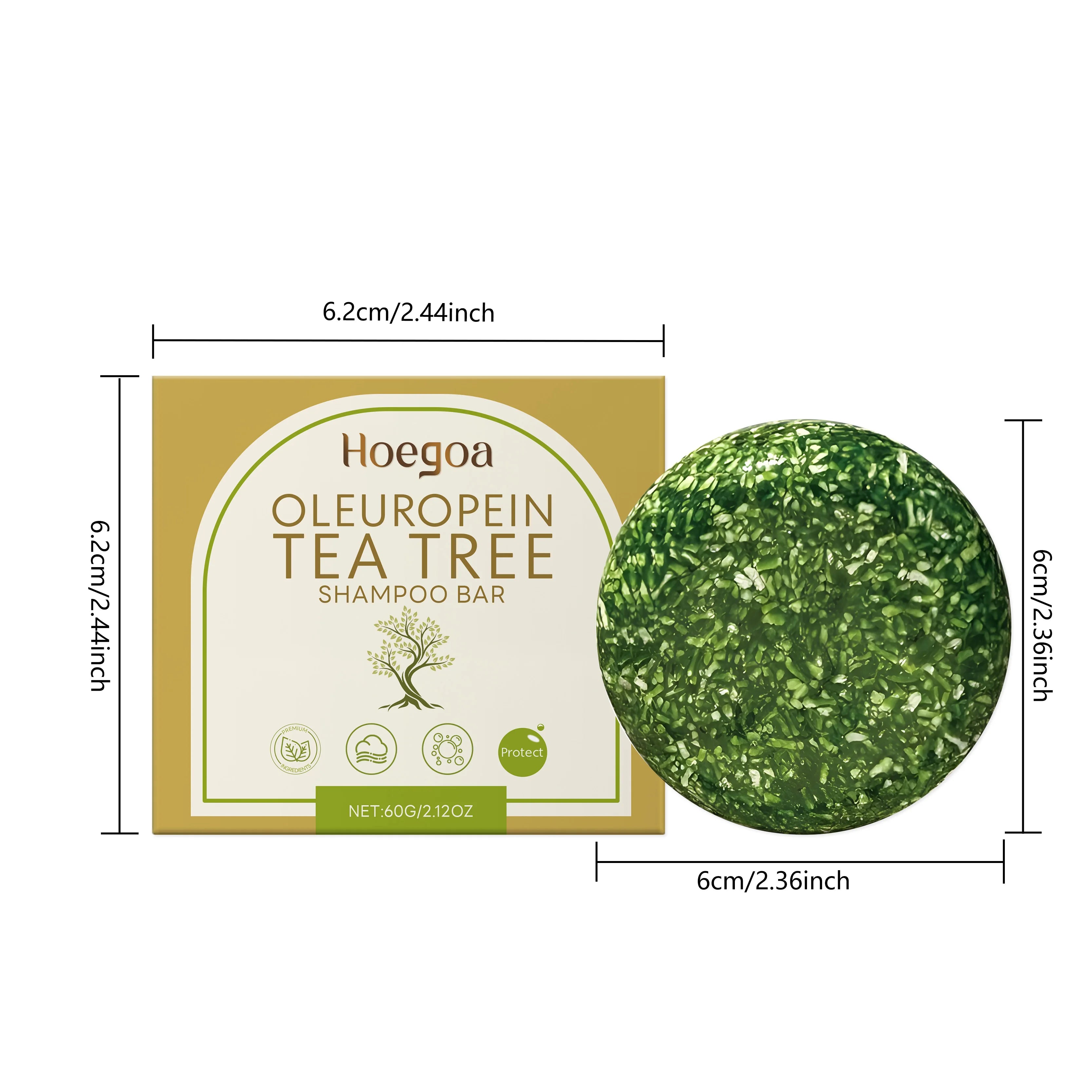Tea Tree Dandruff Shampoo Bar