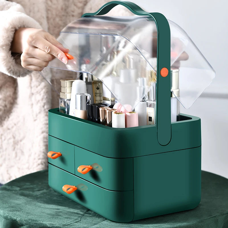 Dust-Proof Makeup Organizer