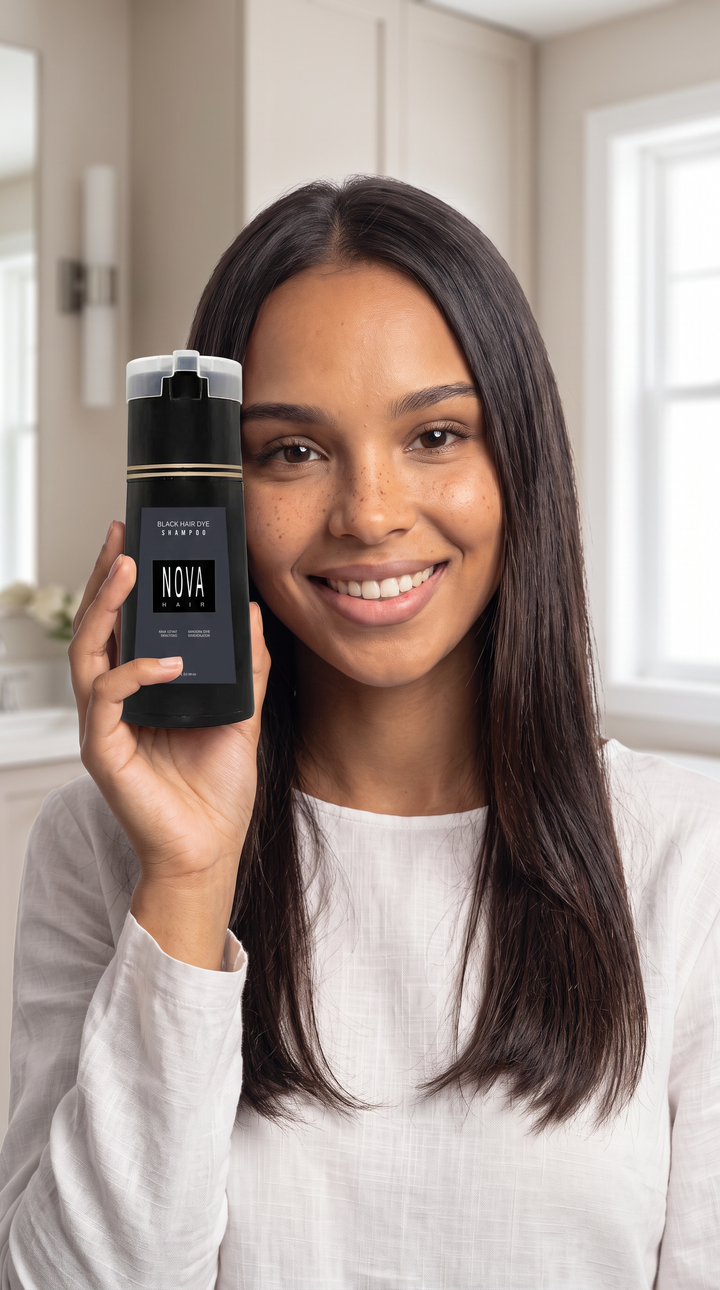 3-in-1 Hair Dyeing Shampoo